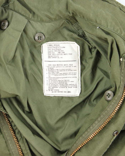 70s Vintage US Army M65 Field Jacket - X-Small