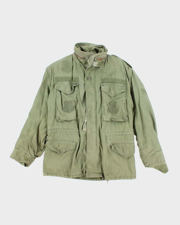70s Vintage US Army M65 Field Jacket - Small