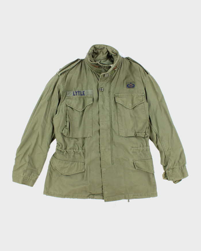 70s Vintage US Army M65 Field Jacket - Small Short