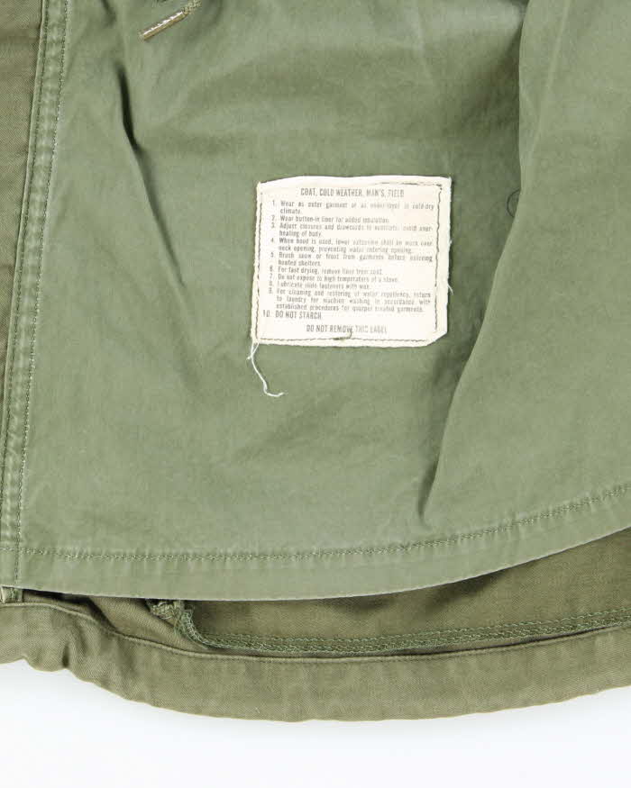 70s Vintage US Army M65 Field Jacket - Small