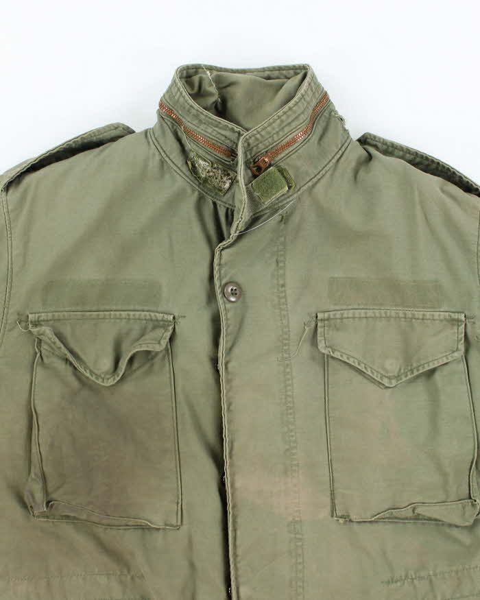 70s Vintage US Army M65 Field Jacket - Small