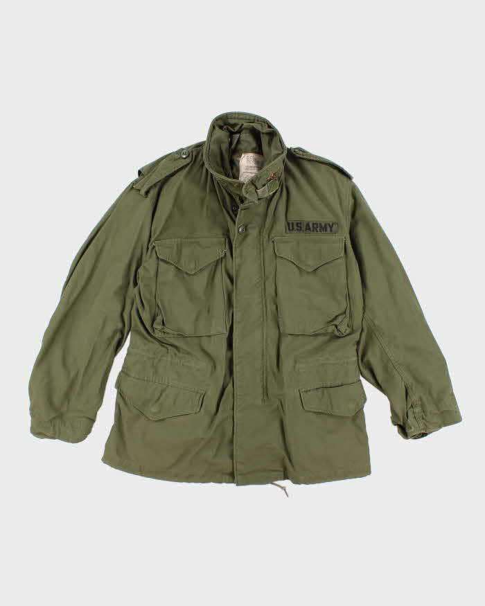 70s Vintage US Army M65 Field Jacket - Small