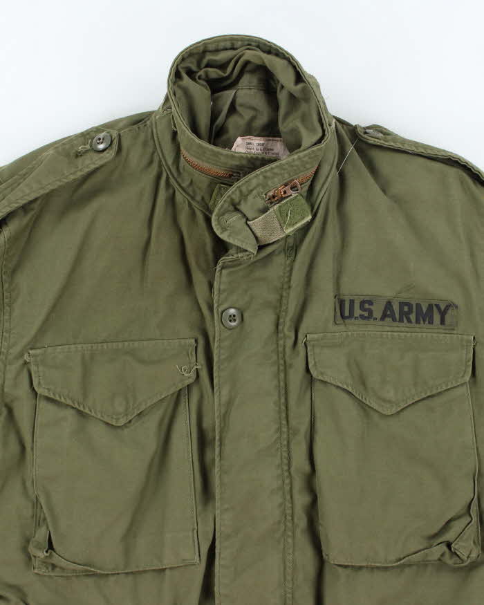70s Vintage US Army M65 Field Jacket - Small