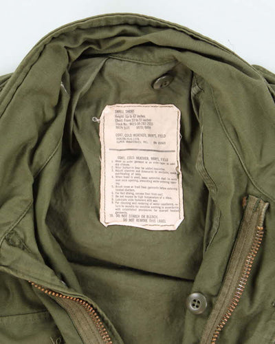 70s Vintage US Army M65 Field Jacket - Small