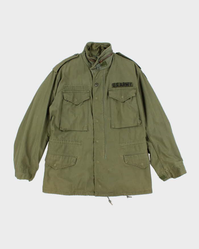 70s Vintage US Army M65 Field Jacket - Small