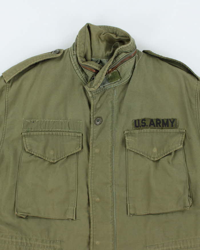 70s Vintage US Army M65 Field Jacket - Small Regular