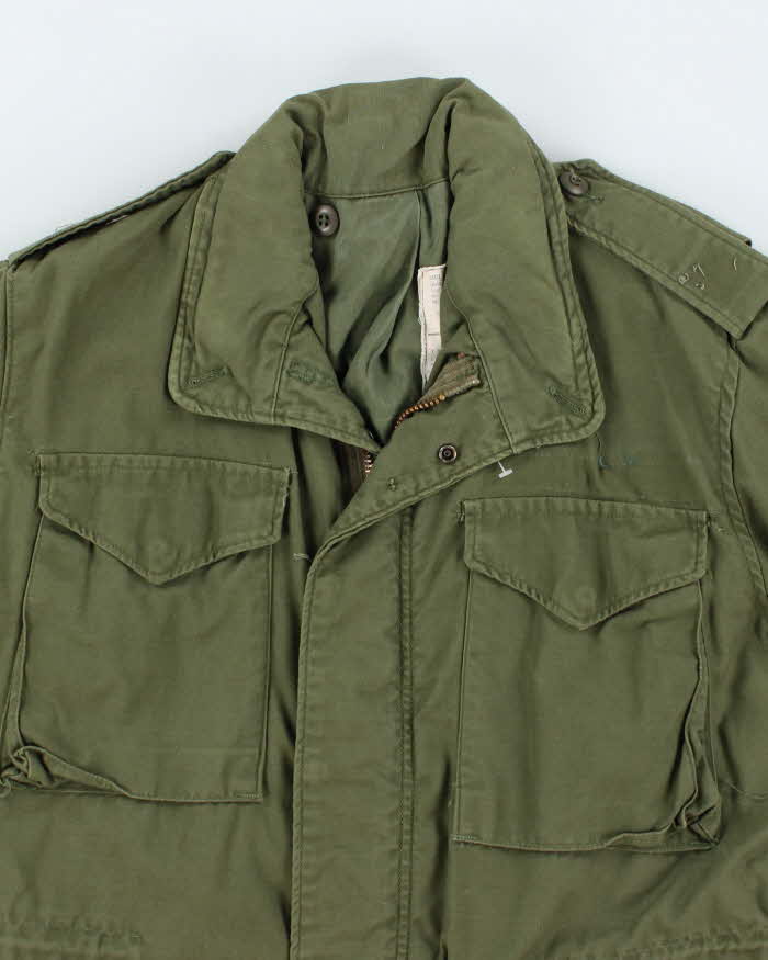 70s Vintage US Army M65 Field Jacket - Small Regular