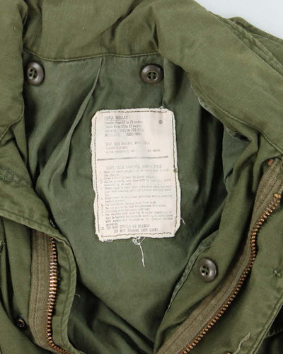 70s Vintage US Army M65 Field Jacket - Small