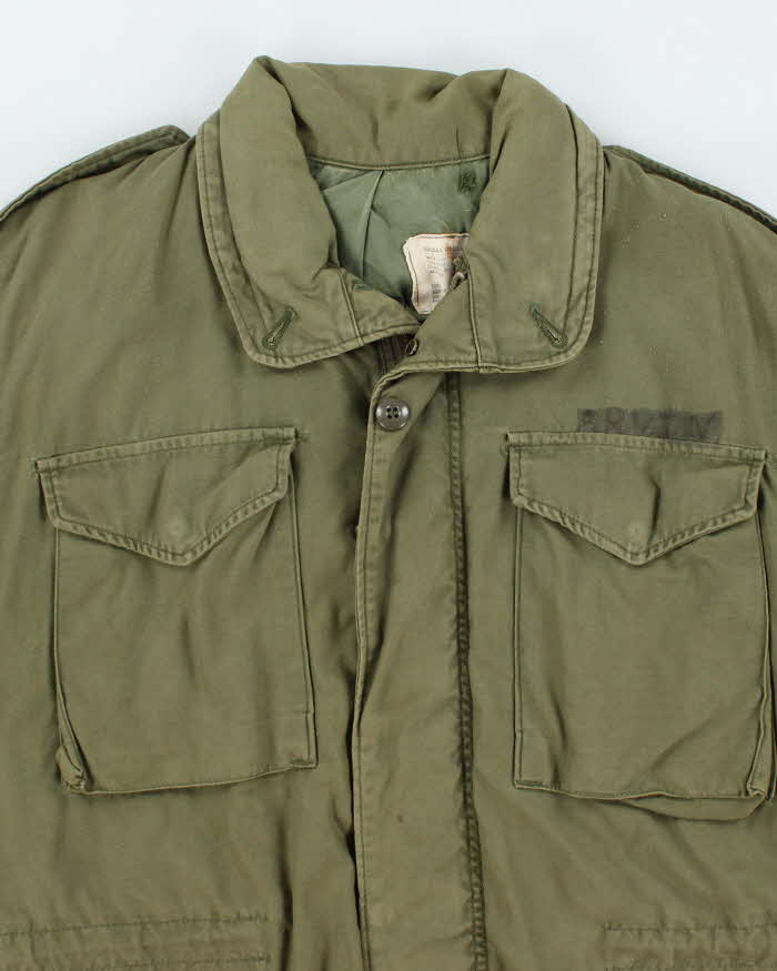 70s Vintage US Army M65 Field Jacket - Small Regular