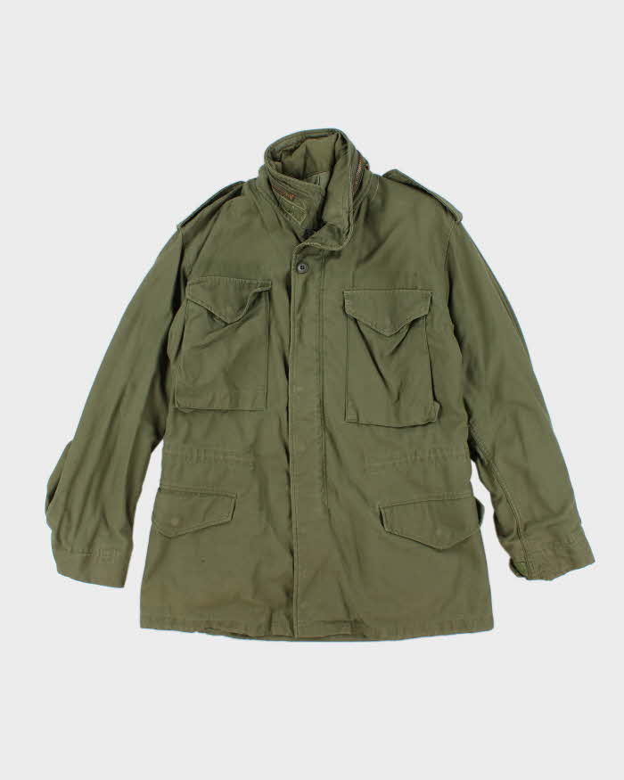 70s Vintage US Army M65 Field Jacket - Small Regular