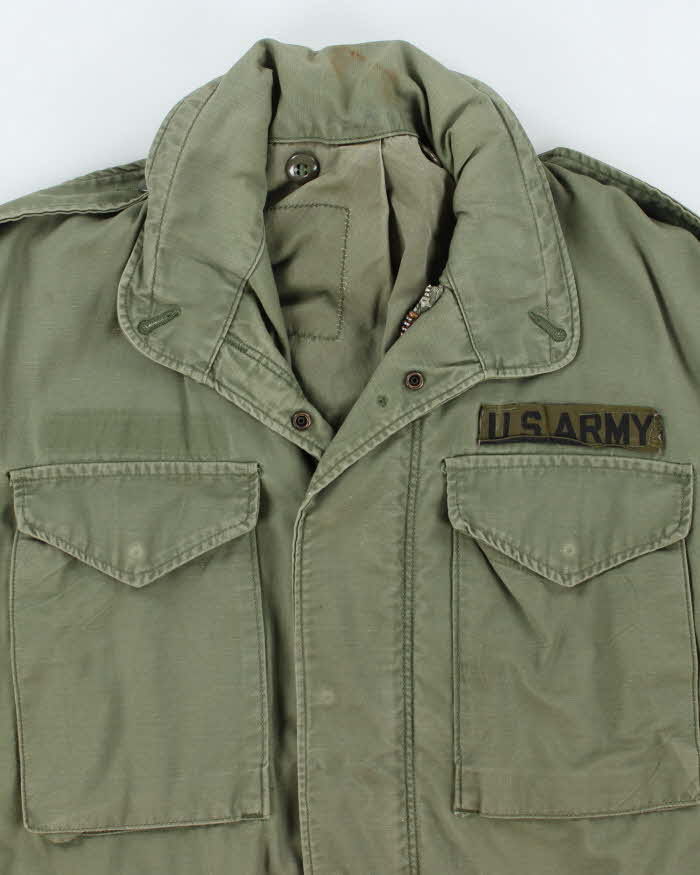 70s Vintage US Army M65 Field Jacket - Small
