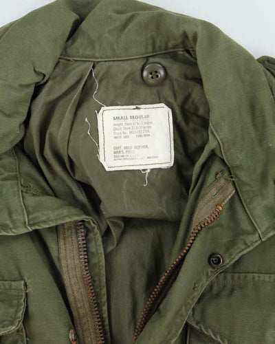 70s Vintage US Army M65 Field Jacket - Small