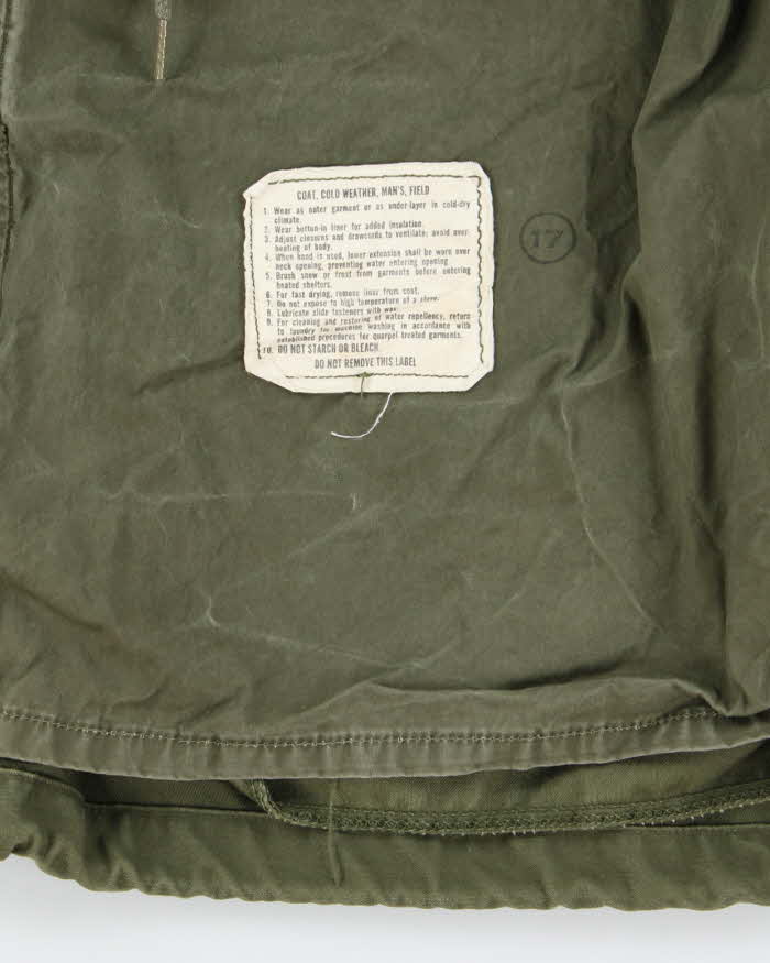 70s Vintage US Army M65 Field Jacket - Small