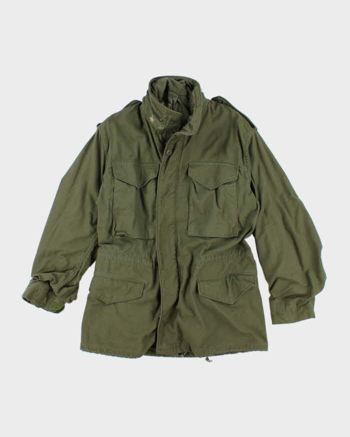 70s Vintage US Army M65 Field Jacket - Small