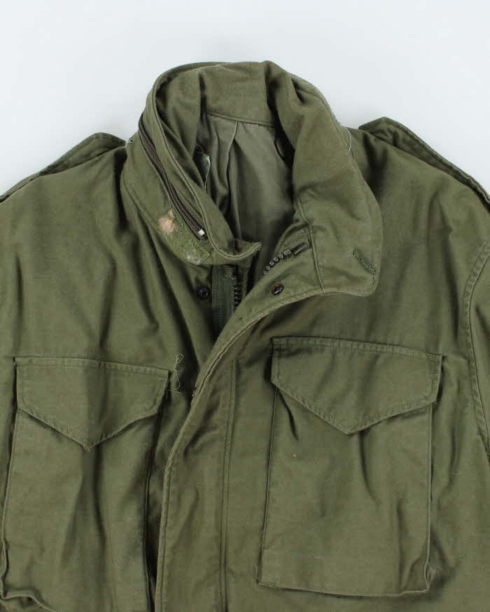 70s Vintage US Army M65 Field Jacket - Small