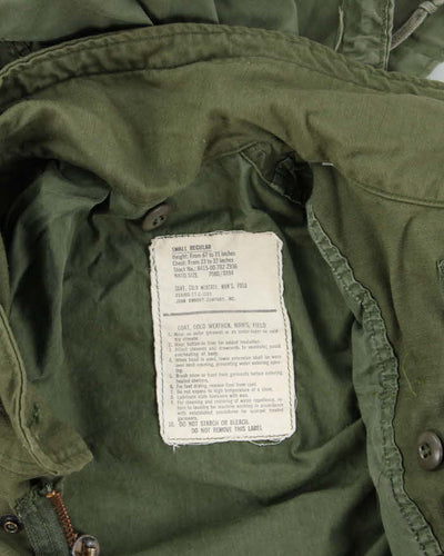 70s Vintage US Army M65 Field Jacket - Small
