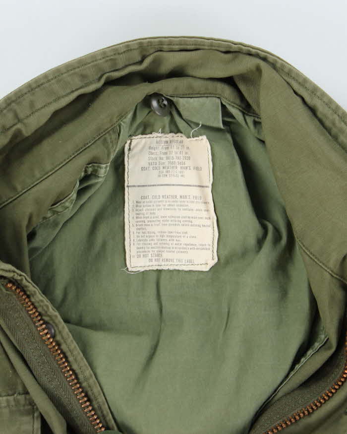 70s Vintage US Army M65 Field Jacket - Large