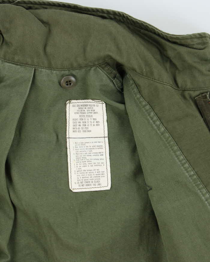 70s Vintage US Army M65 Field Jacket - Large