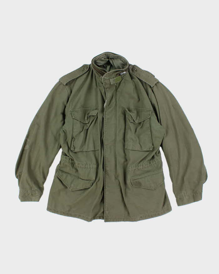 80s Vintage US Army M65 Field Jacket - Large