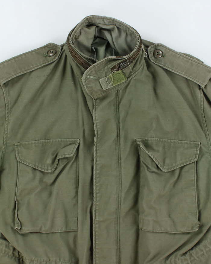 80s Vintage US Army M65 Field Jacket - Large