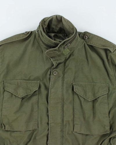 80s Vintage US Army M65 Field Jacket - Large
