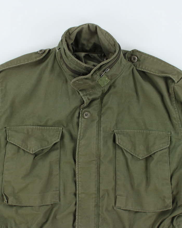80s Vintage US Army M65 Field Jacket - Large