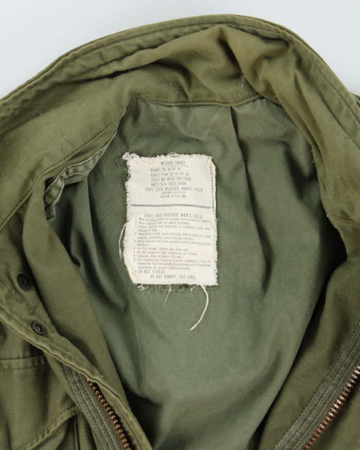 70s Vintage US Army M65 Field Jacket - Large