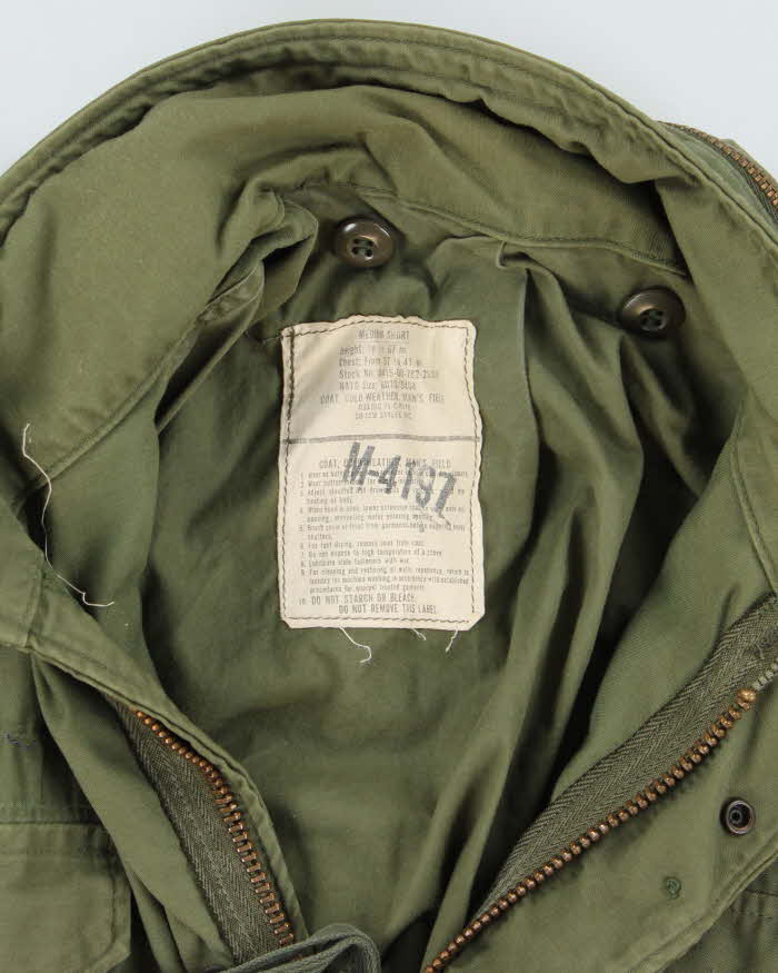 70s Vintage US Army M65 Field Jacket - Medium Short