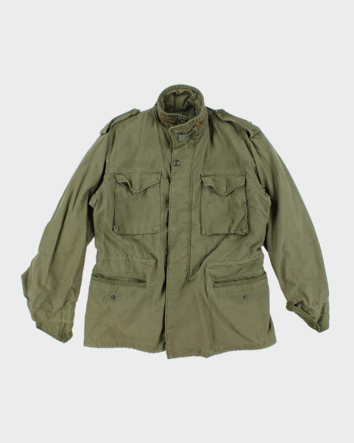 70s Vintage US Army M65 Field Jacket - Medium Long