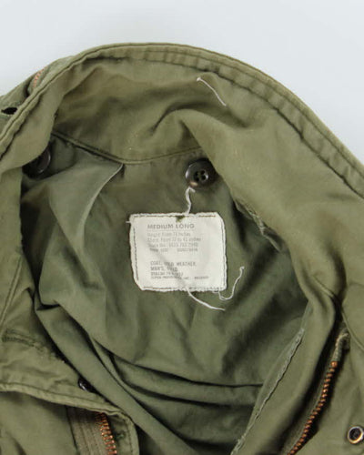 70s Vintage US Army M65 Field Jacket - Large