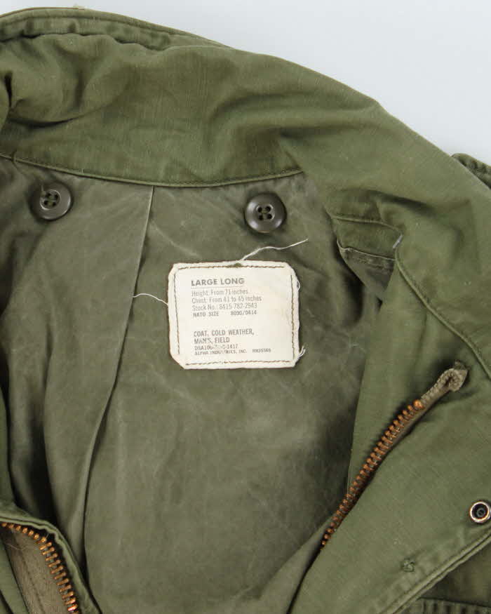 70s Vintage US Army M65 Field Jacket - X-Large