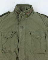 70s Vintage US Army M65 Field Jacket &amp; Liner - Large