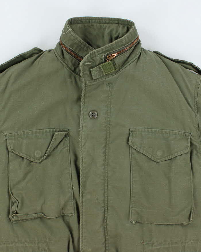 70s Vintage US Army M65 Field Jacket &amp; Liner - Large
