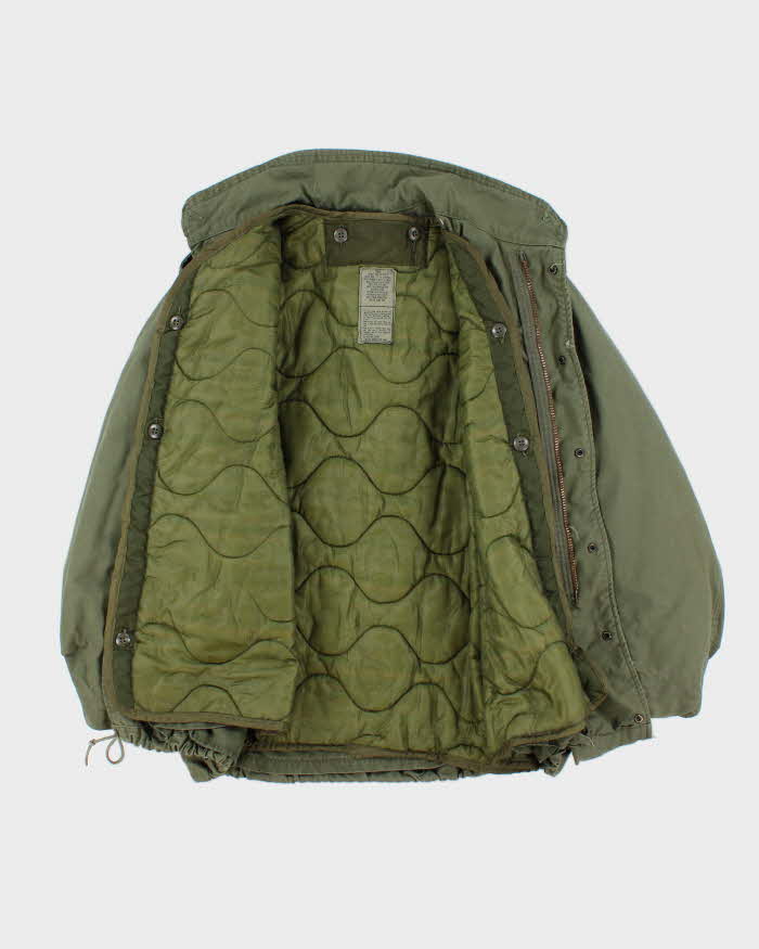 70s Vintage US Army M65 Field Jacket &amp; Liner - Large