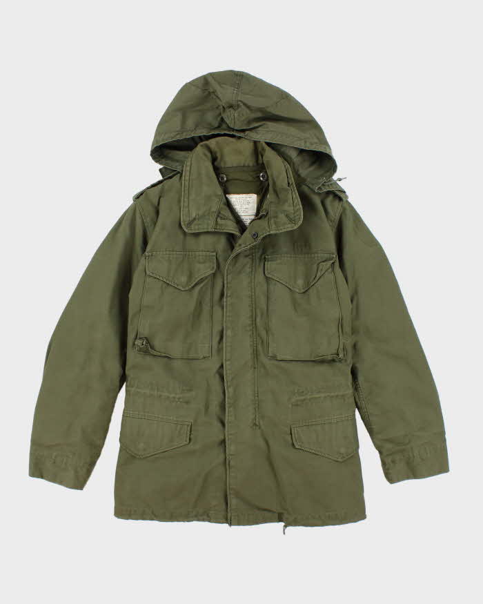 70s Vintage US Army M65 Field Jacket &amp; Liner - X-Small