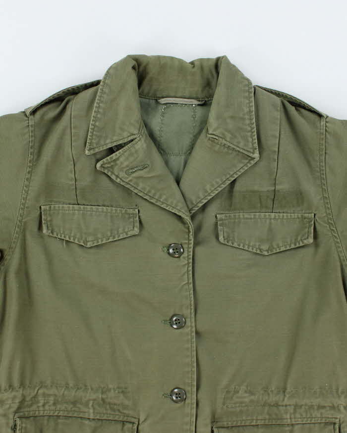 70s Vintage US Army Women's Field Jacket - Medium