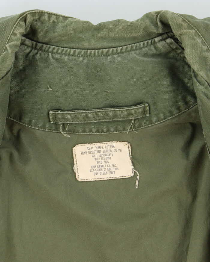 60s Vintage US Air Force Field Jacket - Large