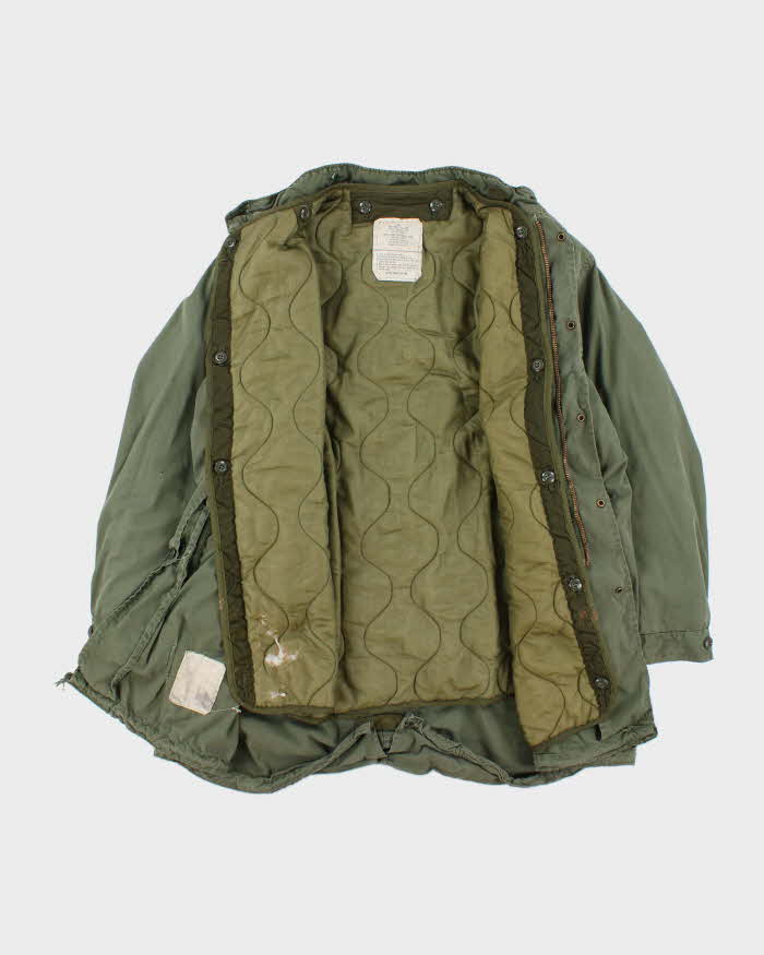 70s Vintage US army M65 Parka &amp; Liner - XX-Large