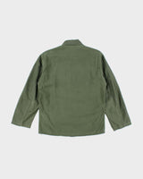60s Vintage US Army OG-107 Utility Shirt - Large