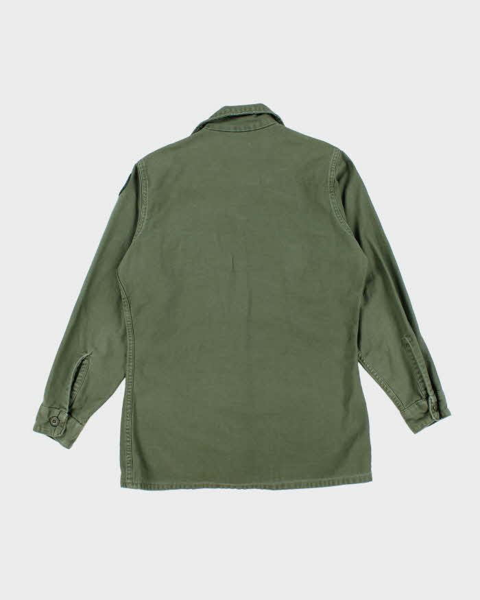 60s Vintage US Army OG-107 Utility Shirt - Medium