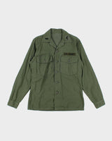 60s Vintage US Army OG-107 Utility Shirt - Medium