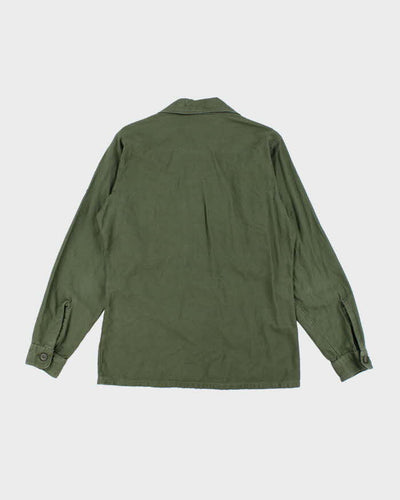 60s Vintage US Army OG-107 Utility Shirt - Medium