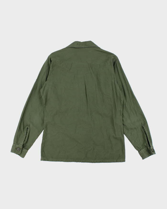 60s Vintage US Army OG-107 Utility Shirt - Medium