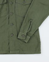 60s Vintage US Army OG-107 Utility Shirt - Medium
