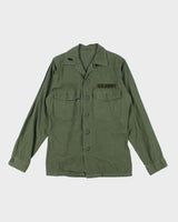 60s Vintage US Army OG-107 Utility Shirt - Medium