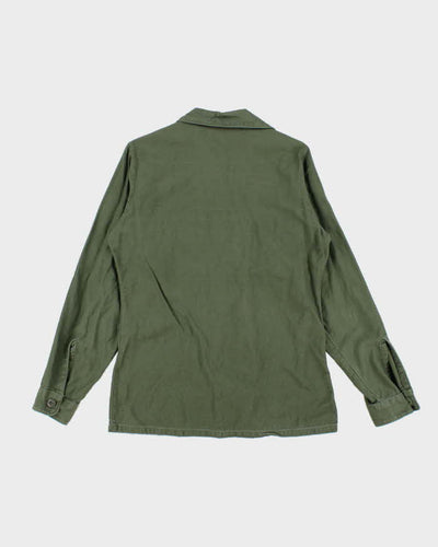 60s Vintage US Army OG-107 Utility Shirt - Medium