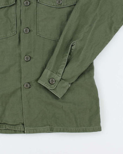 60s Vintage US Army OG-107 Utility Shirt - Medium