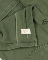 60s Vintage US Army OG-107 Utility Shirt - Large