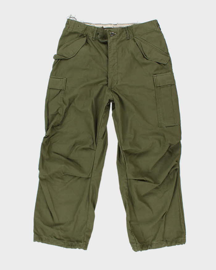 70s Vintage US Army M65 Trousers - W34 L28