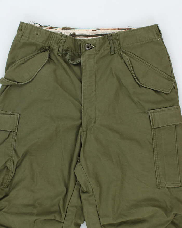 70s Vintage US Army M65 Trousers - W34 L28